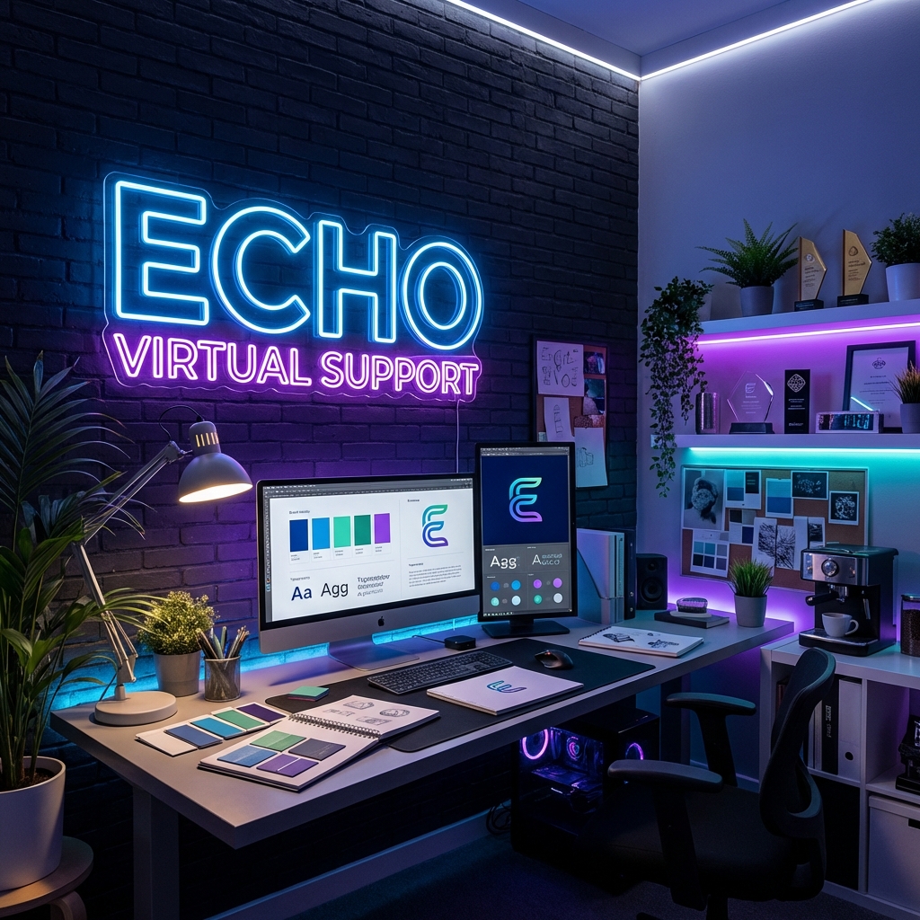 Echo Virtual Support - innovative branding