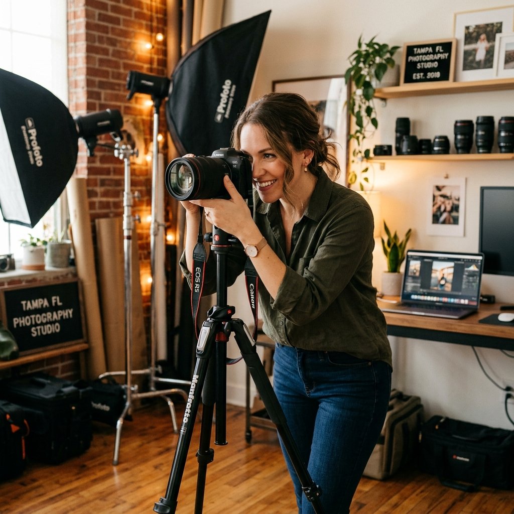 Lumina Studio photographer in Tampa FL studio